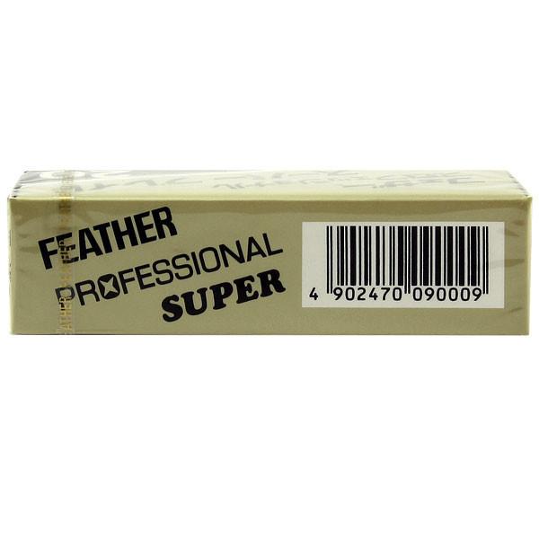 20 Feather Professional Super Single-Edge Razor Blades Straight Razor Feather