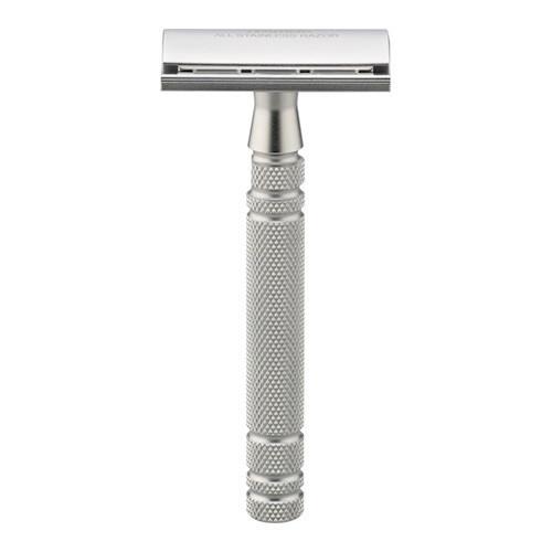 Feather AS-D2 Stainless Steel Double Edge Razor, Made in Japan Feather AS-D2 Stainless Steel Double Edge Razor, Made in Japan