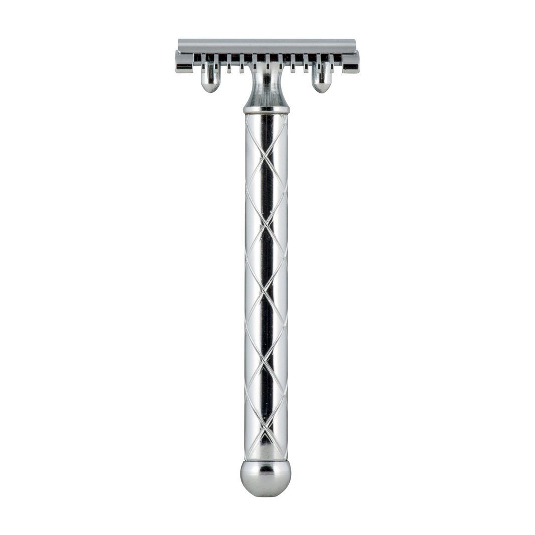 Fatip Retro Original Safety Razor, Made in Italy Double Edge Safety Razor Fatip