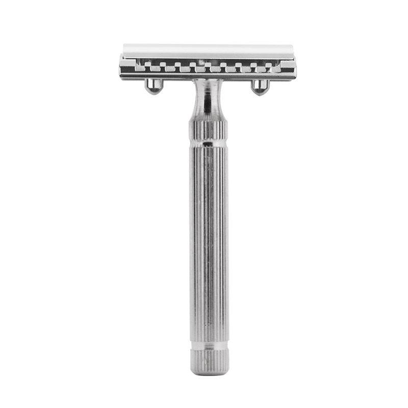 Fatip Piccolo Safety Razor Double Edge Safety Razor Fatip Chrome Closed
