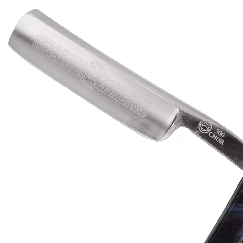 Gold Dollar 300 Round Point Straight Razor 6/8