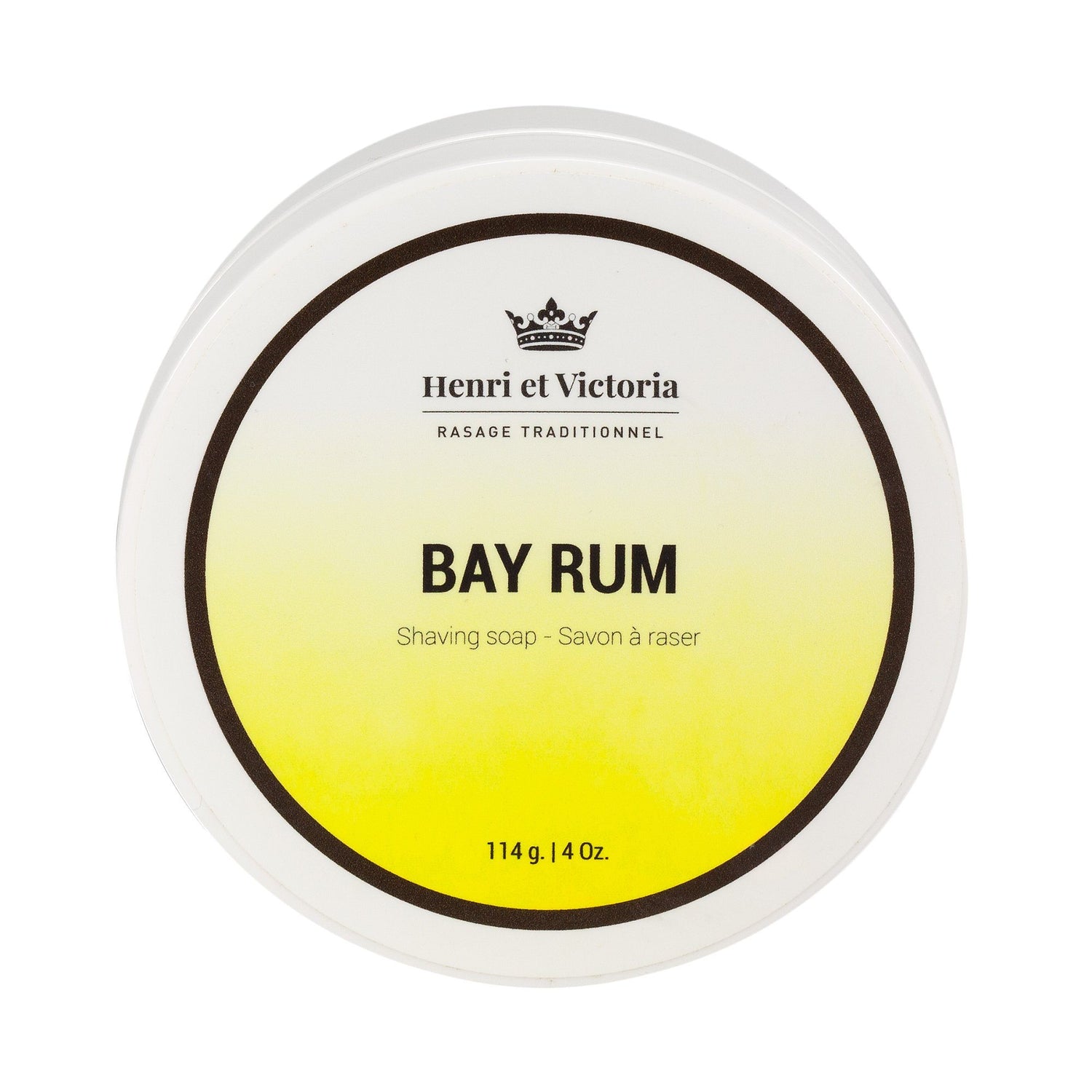 Henri et Victoria Artisan Shaving Soap Vegan 2.0 Shaving Soap Henri et Victoria Bay Rum