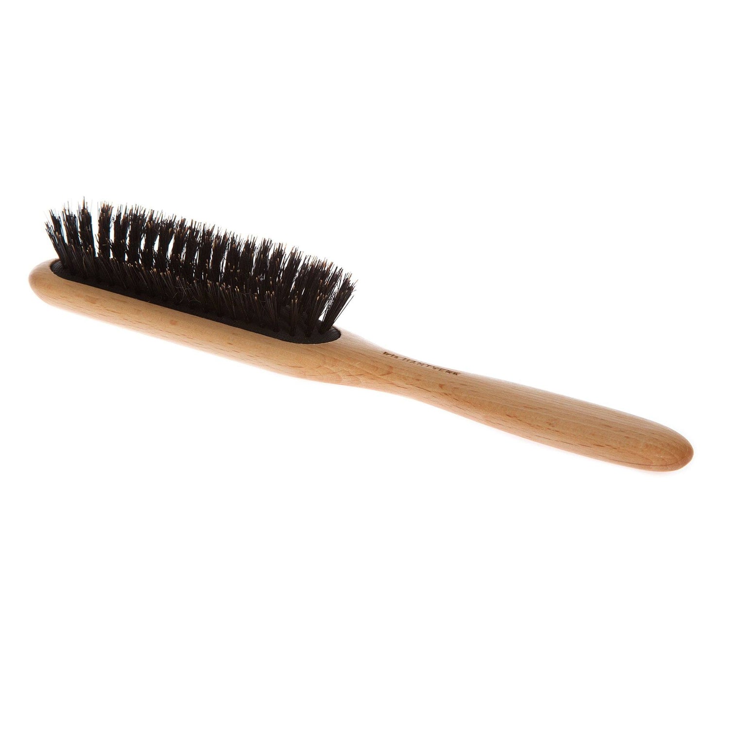 Iris Hantverk Rectangular Hair Brush, Beech Wood and Boar Bristle Hair Brush Iris Hantverk