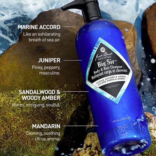 Jack Black Big Sir™ Body & Hair Cleanser Hair & Body Shampoo Jack Black