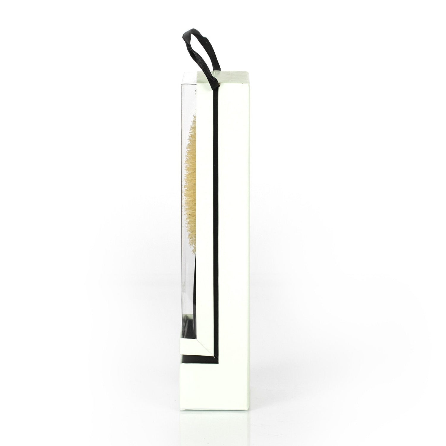 Kent CSGL Large Pure Soft White Bristle Brush, Cushion Base Hair Brush Kent