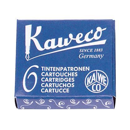 Kaweco Fountain Pen Ink Cartridges, 6-pack Ink & Refill Kaweco Royal Blue