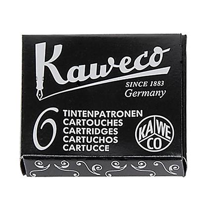 Kaweco Fountain Pen Ink Cartridges, 6-pack Ink & Refill Kaweco Pearl Black