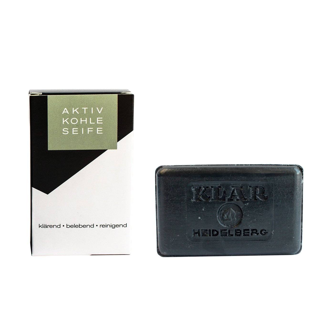 Klar's Facial Soap Face Wash Klar Seifen Activated Charcoal