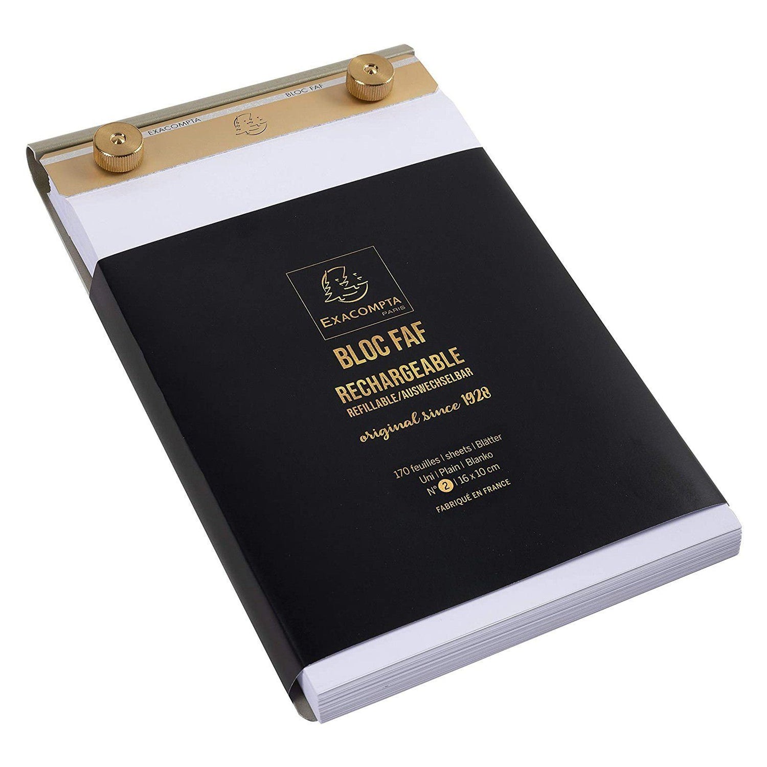 Exacompta FAF Desk Note Pad #2, Small Desk Notepad Exacompta