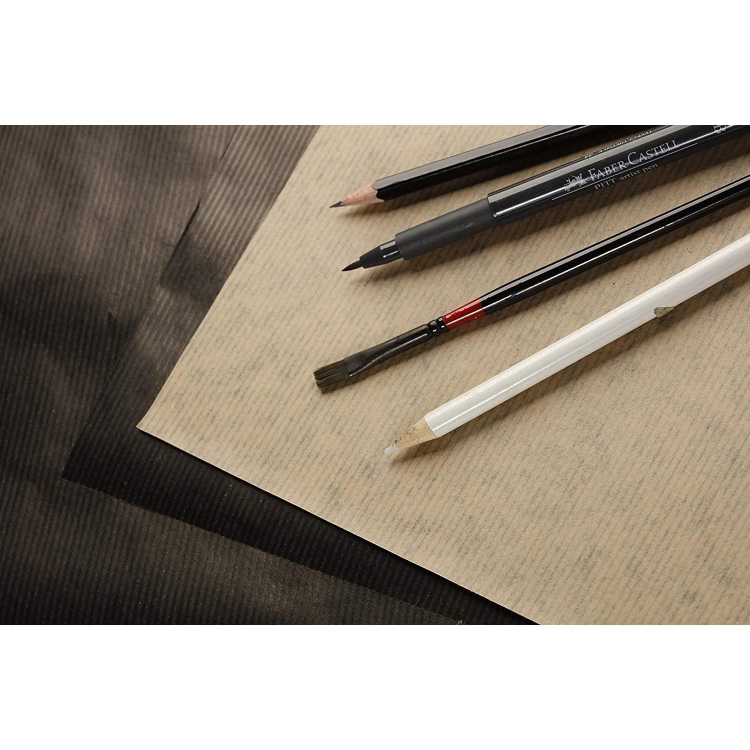 Clairefontaine Black & Brown A3 Kraft Paper Notepad Clairefontaine