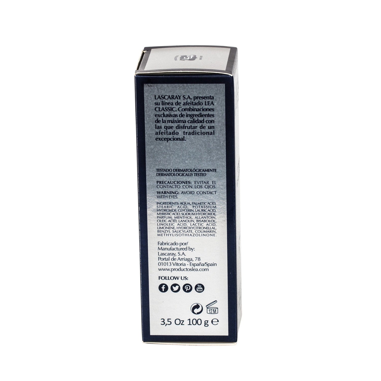 LEA Classic Sensitive Skin Shaving Cream Tube Shaving Cream LEA