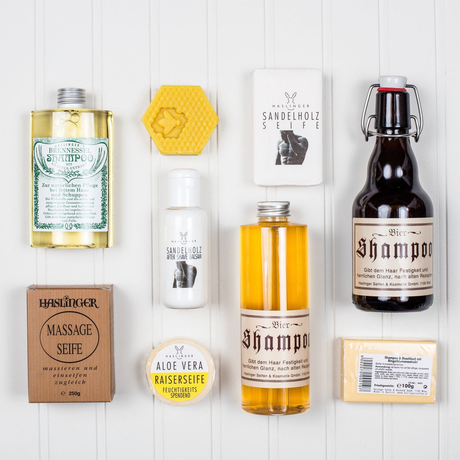 Haslinger Honey Compact Shampoo and Soap Bar Body Soap Haslinger