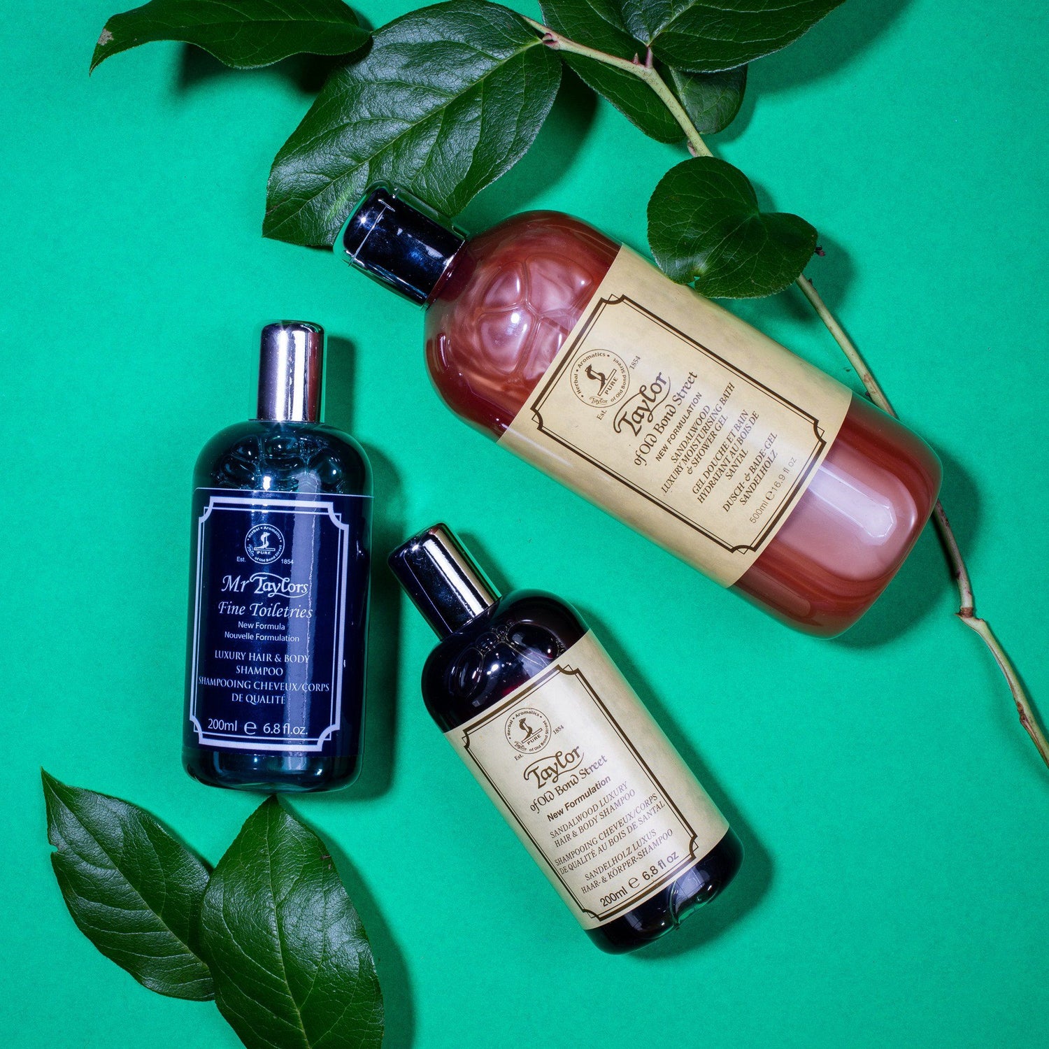 Taylor of Old Bond Street Sandalwood Hair & Body Shampoo Shampoo Taylor of Old Bond Street