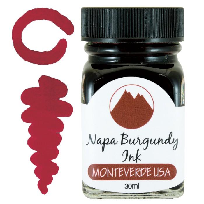 Monteverde Fountain Pen Ink Bottles Ink Refill Monteverde Napa Burgundy