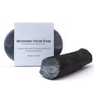 Japanese Binchotan Charcoal Facial Soap Men's Grooming Cream Binchotan Charcoal 