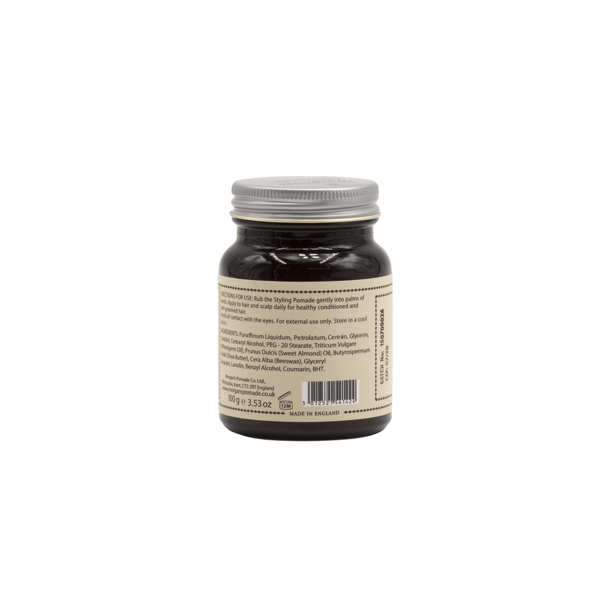 Morgan's Classic Pomade with Almond Oil Men's Grooming Cream Morgan's Pomade Co