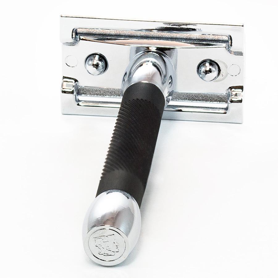 Merkur 30C Classic Double-Edge Safety Razor, Black Resin Handle Double Edge Safety Razor Merkur