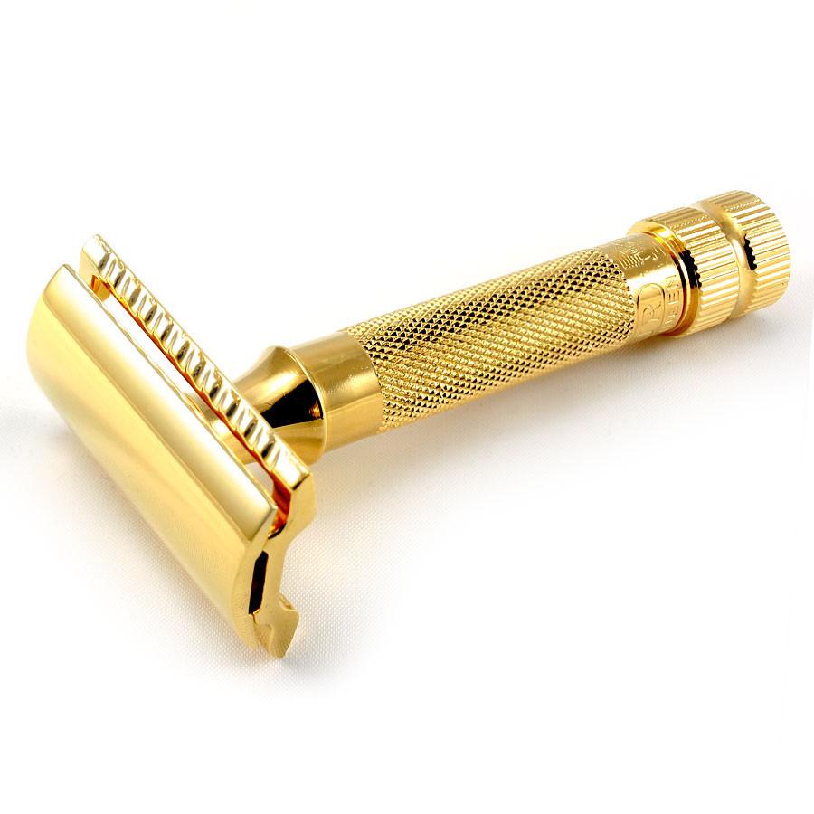 Merkur HD Gold-Plated Double-Edge Safety Razor Double Edge Safety Razor Merkur