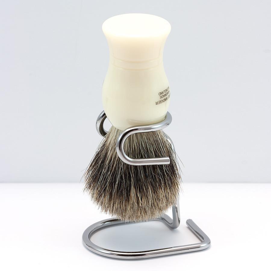 Omega Metal Shaving Brush Stand Shaving Stand Omega