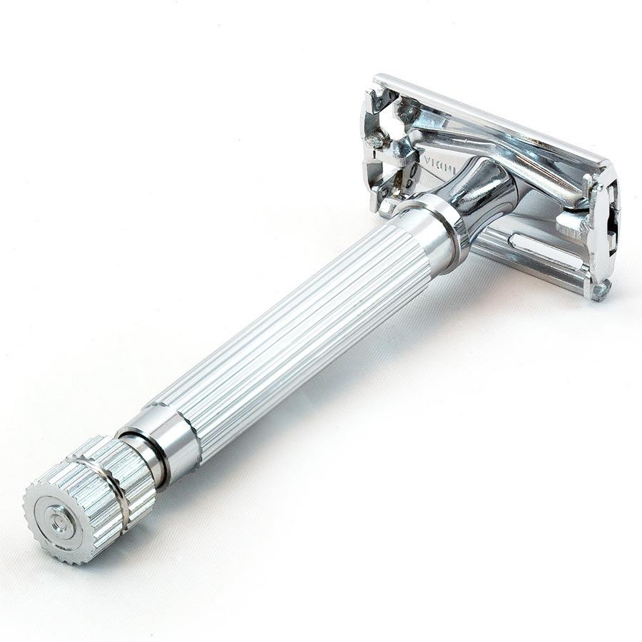 Parker 82R Double-Edge Safety Razor, Butterfly Opening Double Edge Safety Razor Parker Razors