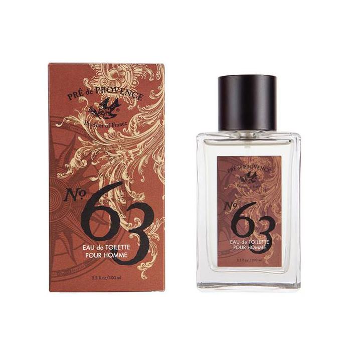 Pre de Provence No. 63 Men's Eau de Toilette Fragrance for Men Pre de Provence