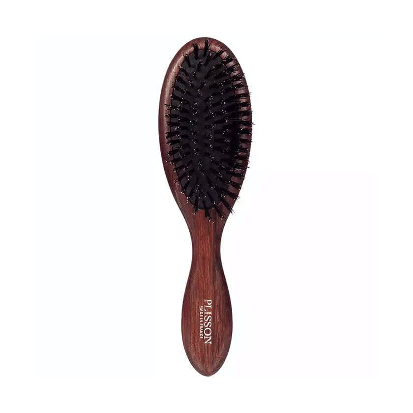 Plisson Hair Brush, Boar Bristles, Small Hair Brush Plisson - Joris