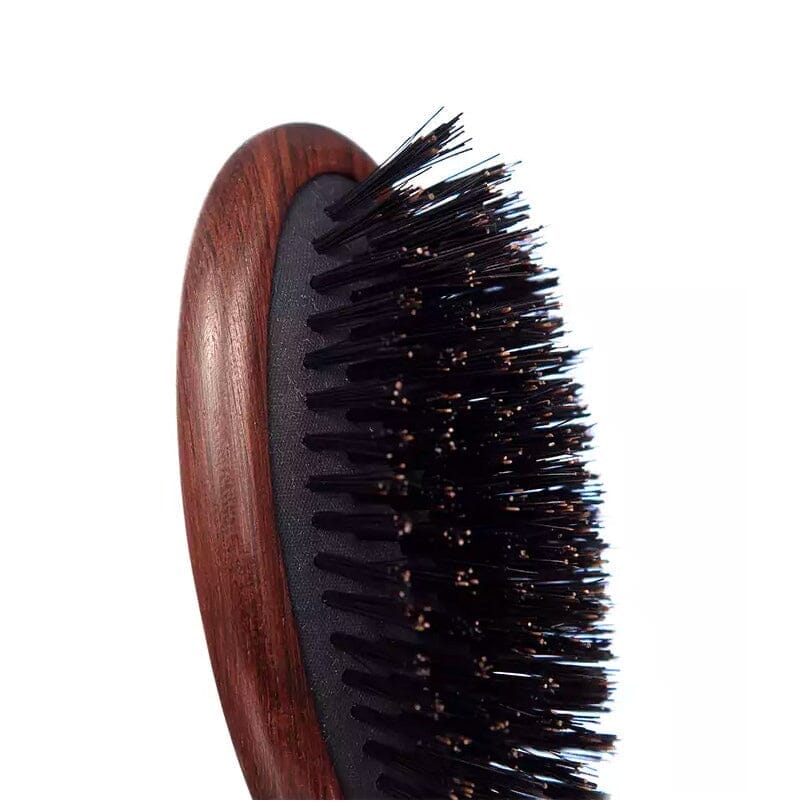 Plisson Hair Brush, Boar Bristles, Small Hair Brush Plisson - Joris
