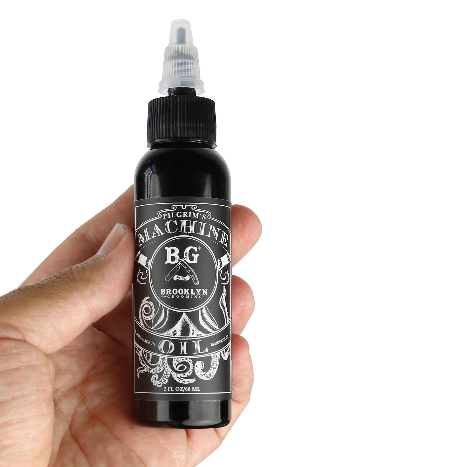 Brooklyn Grooming Pilgrim’s Machine Oil 2 oz. Apothecary Remedies For The Body Brooklyn Grooming Co