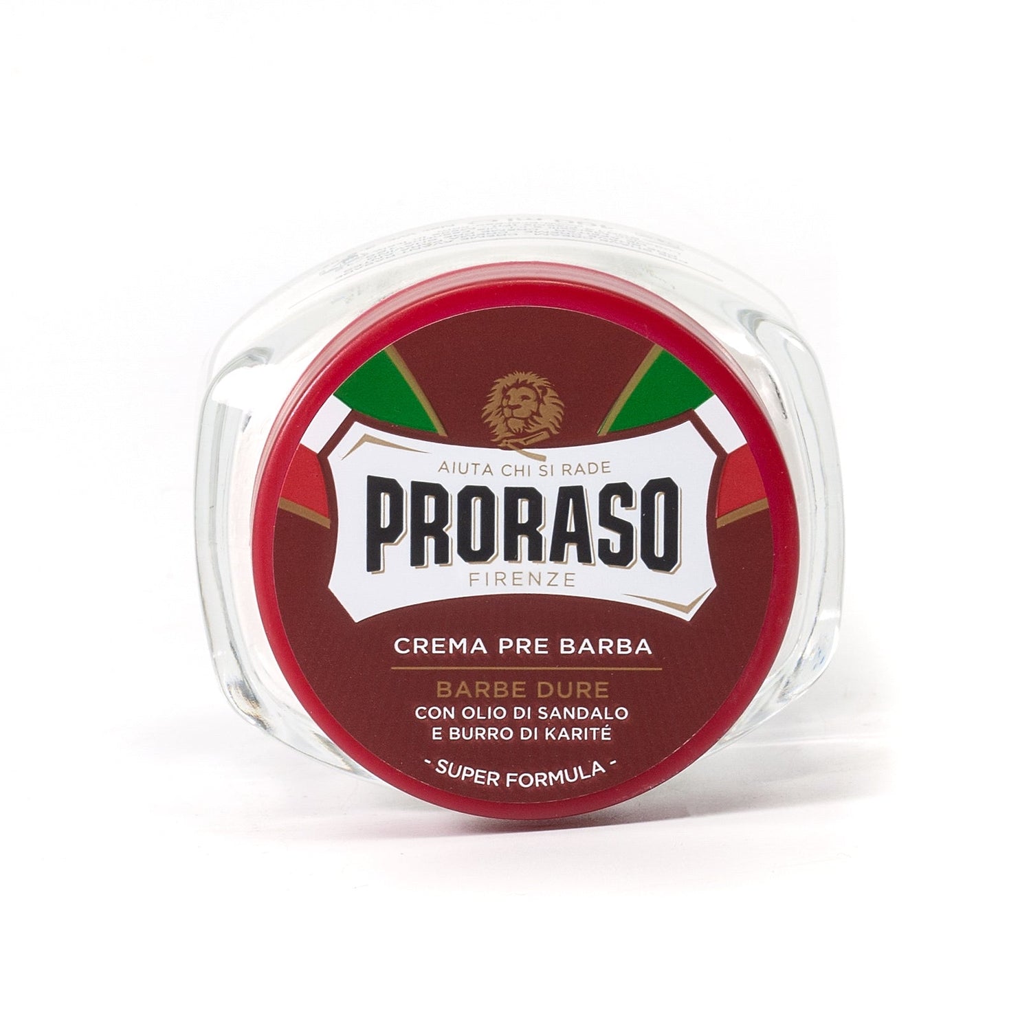 Proraso Red Pre-Post Shave Cream for Coarse Beard with Sandalwood and Shea Butter Pre Shave Proraso