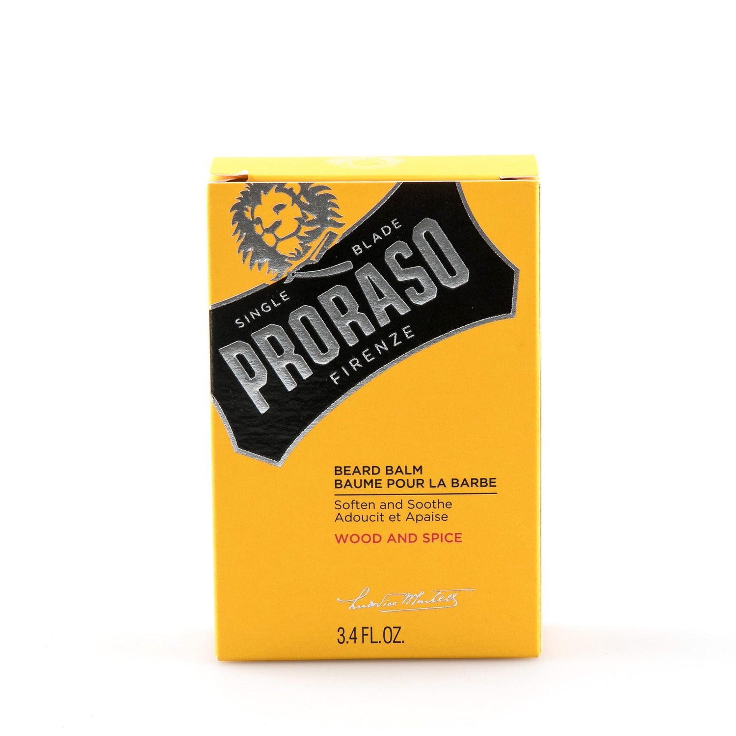 Proraso Beard Balm, Wood and Spice Beard Treatment Proraso