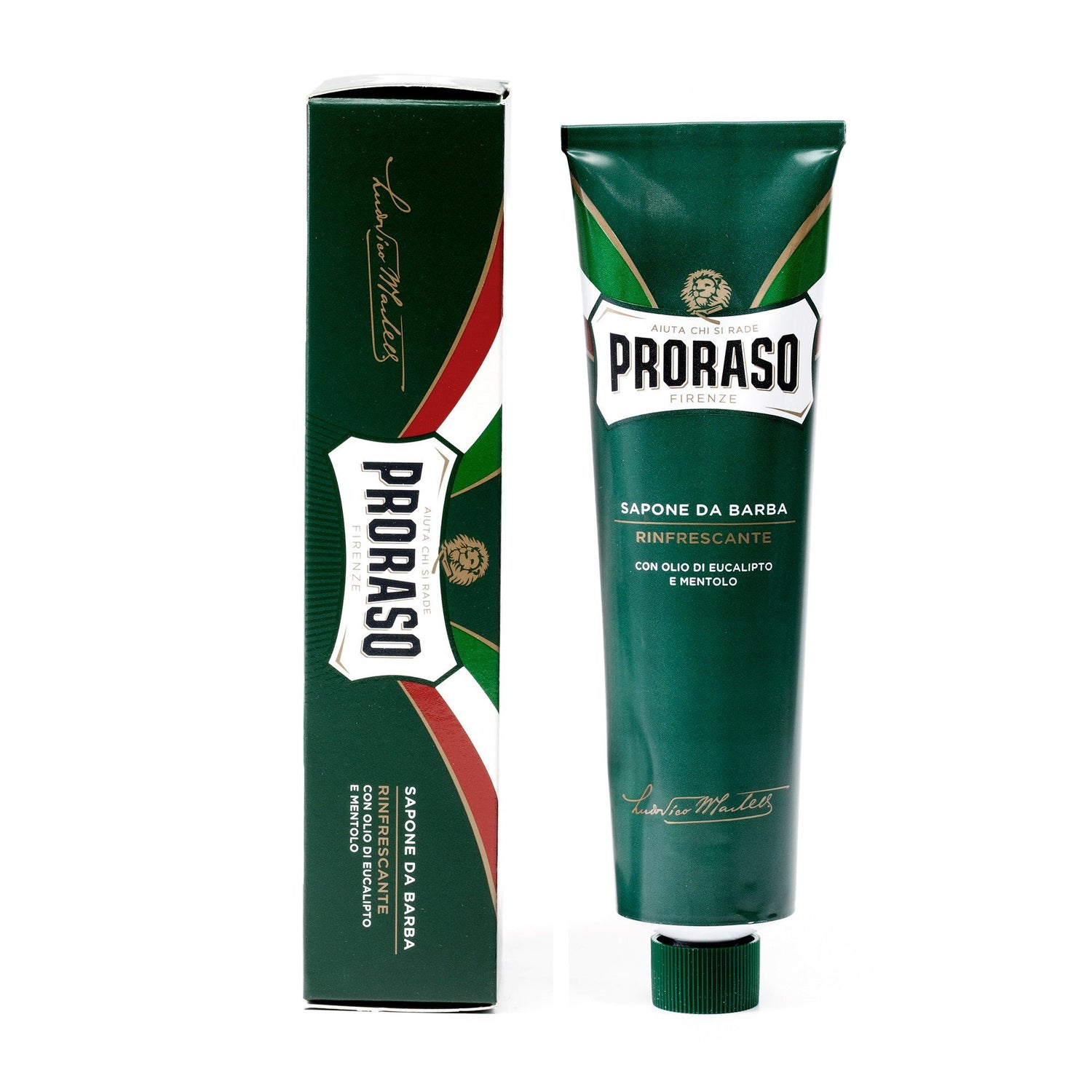 Proraso Green Shaving Cream with Eucalyptus and Menthol Shaving Cream Proraso