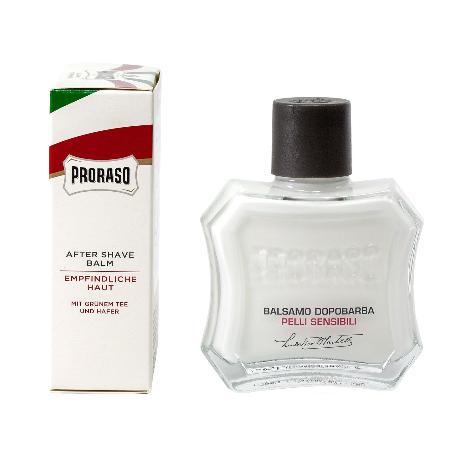 Proraso White Liquid Cream After Shave Balm for Sensitive Skin Aftershave Proraso