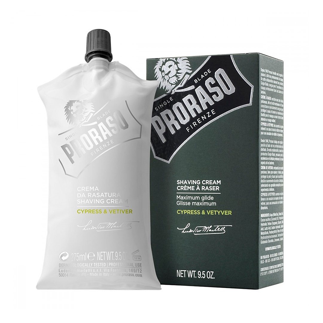 Proraso Shaving Cream, Cypress & Vetiver Shaving Cream Proraso