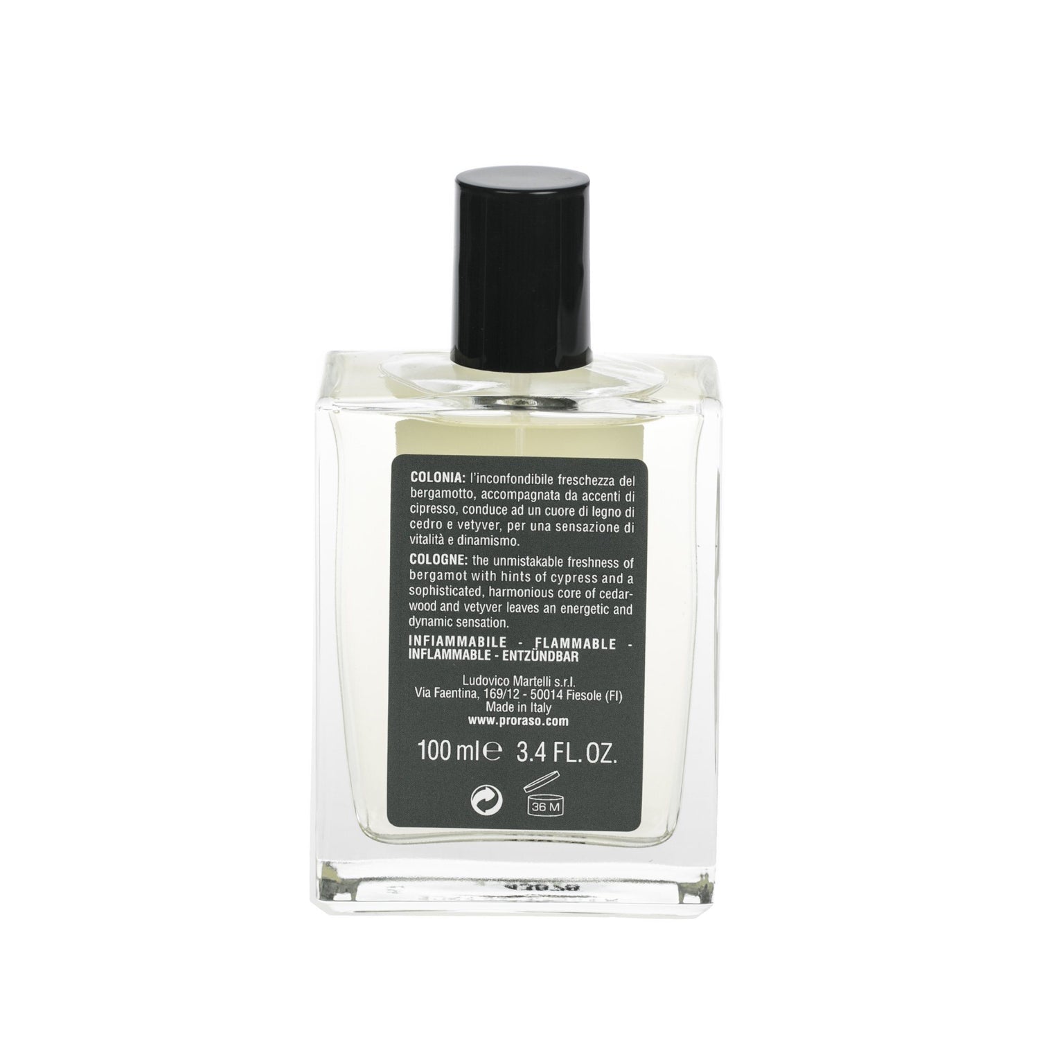 Proraso Cologne, Cypress & Vetyver Men's Fragrance Proraso