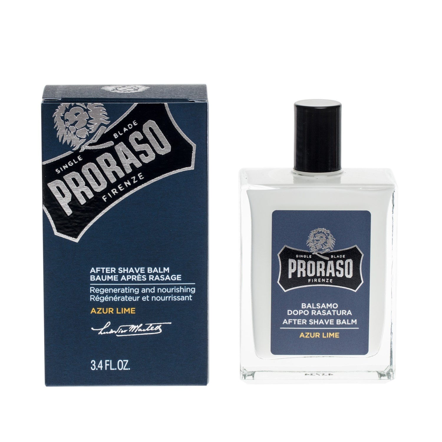 Proraso After Shave Balm, Azur Lime Aftershave Proraso