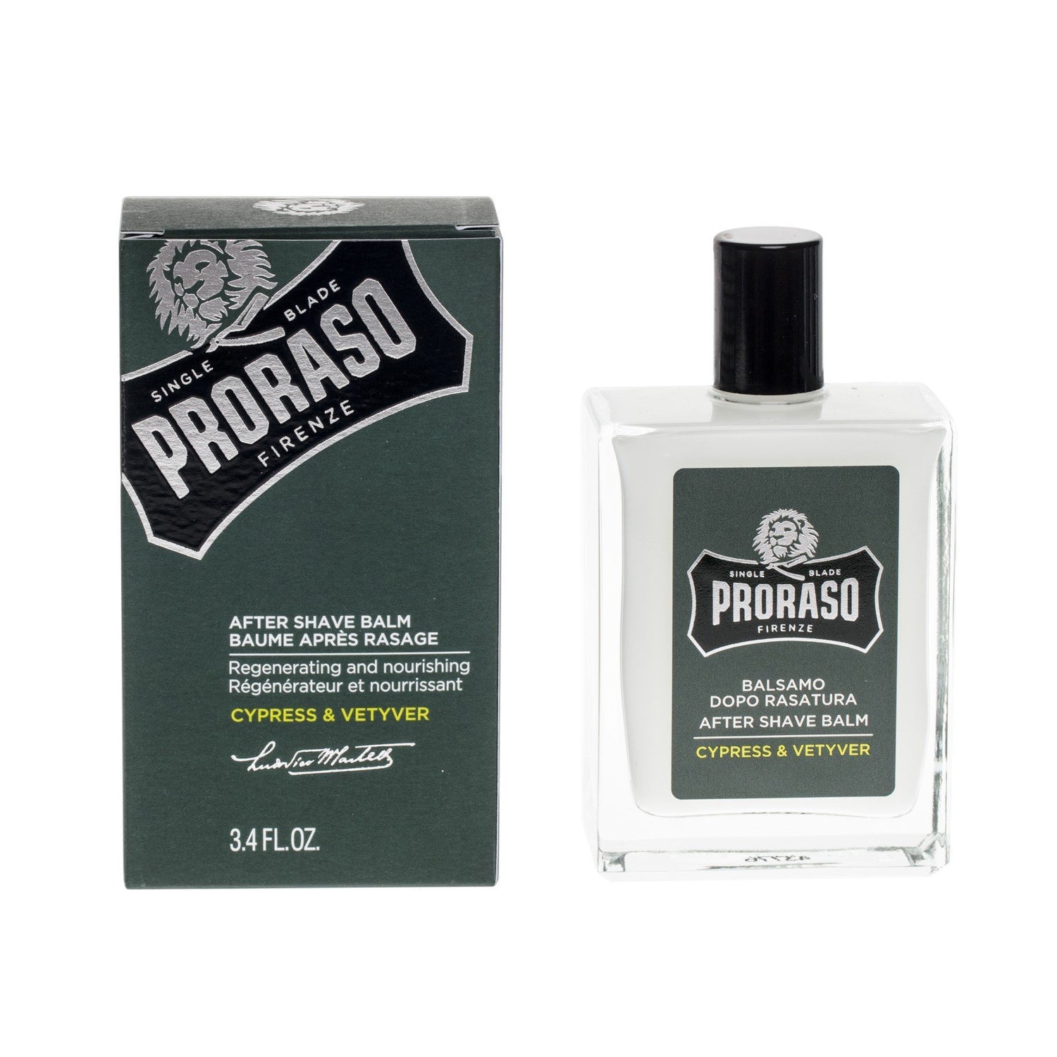 Proraso After Shave Balm, Cypress & Vetyver Aftershave Proraso
