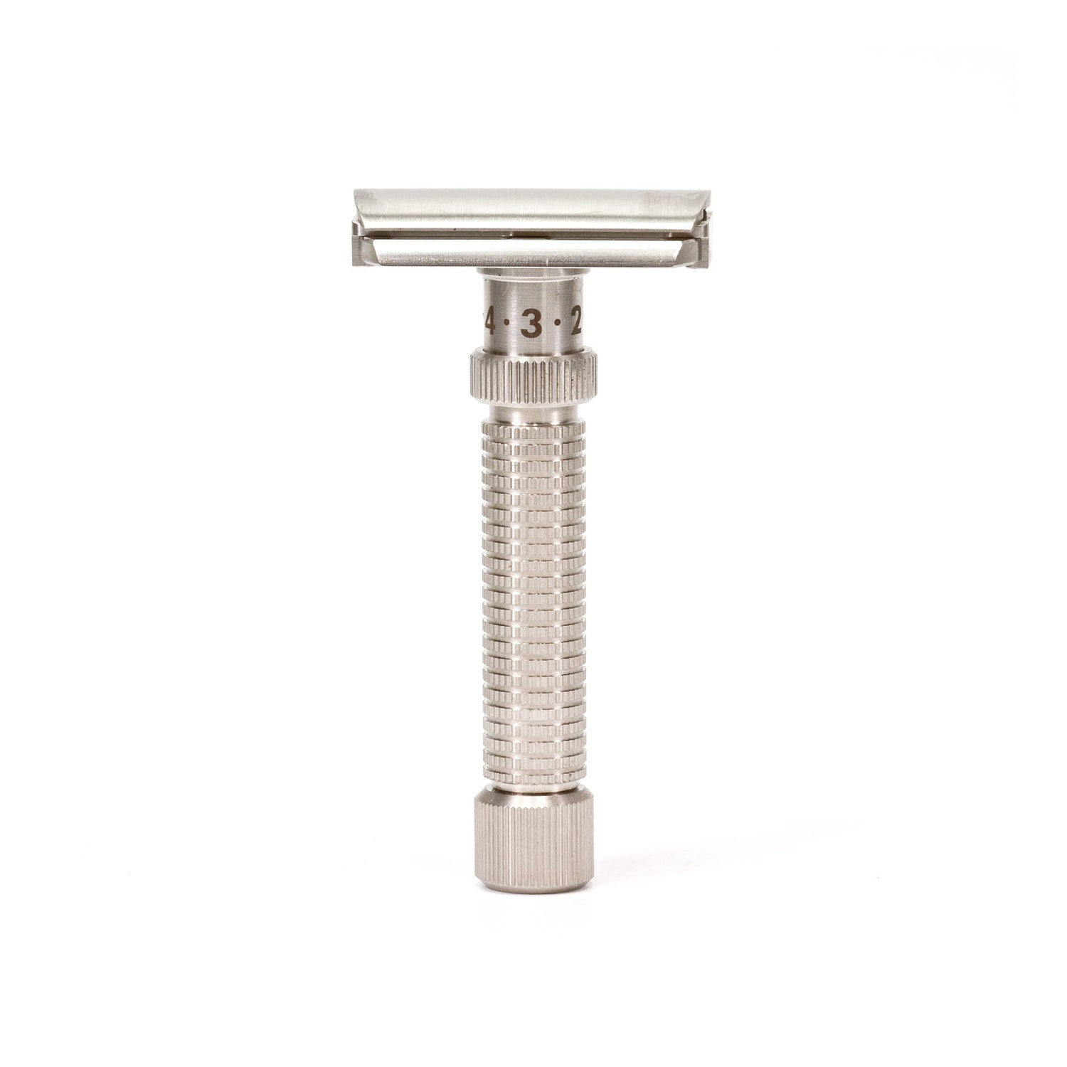 REX Supply Co. Ambassador Adjustable Stainless Steel Razor Double Edge Safety Razor REX