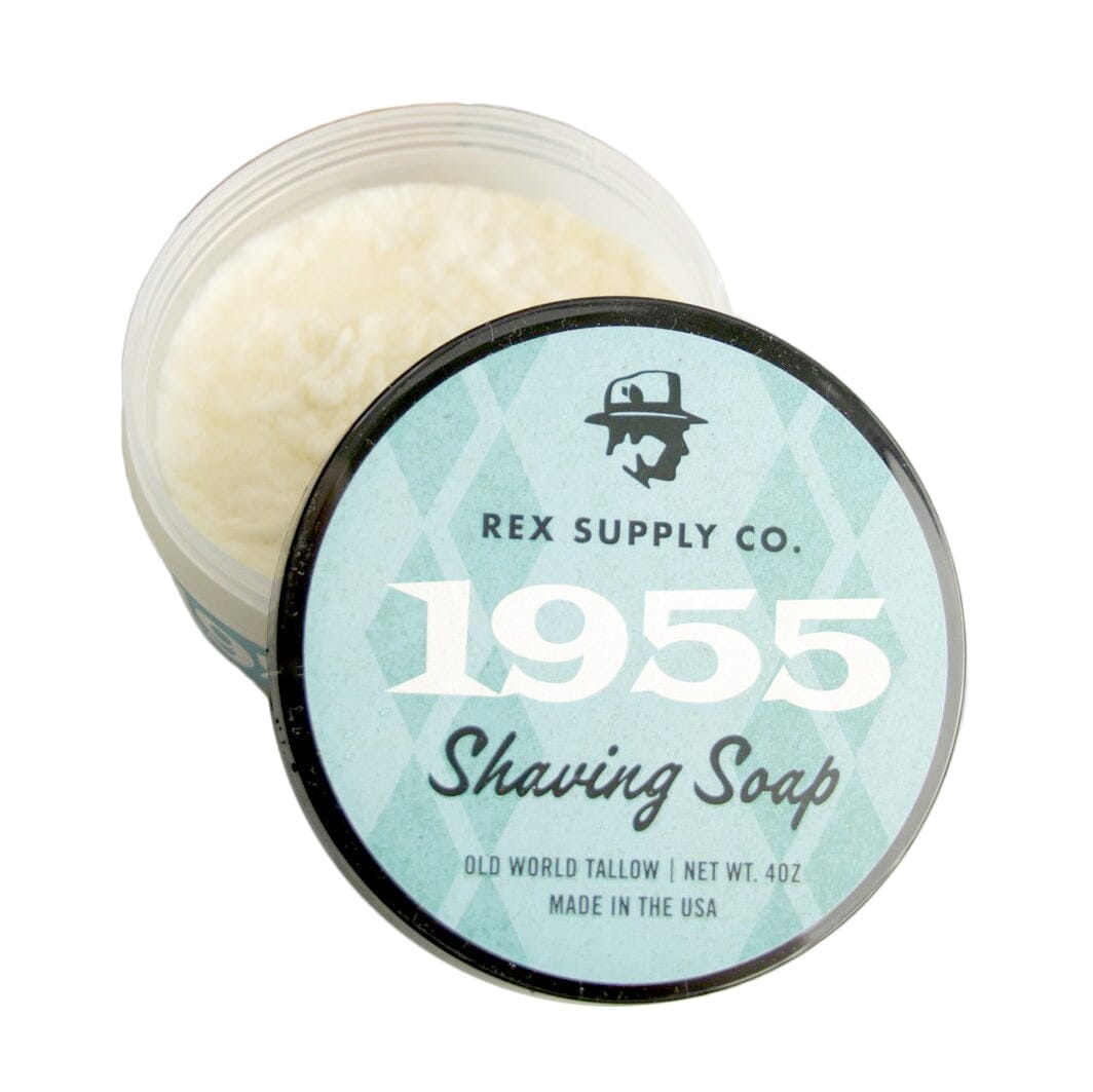 REX Supply Co. 1955 Old World Tallow Shaving Soap Shaving Soap REX