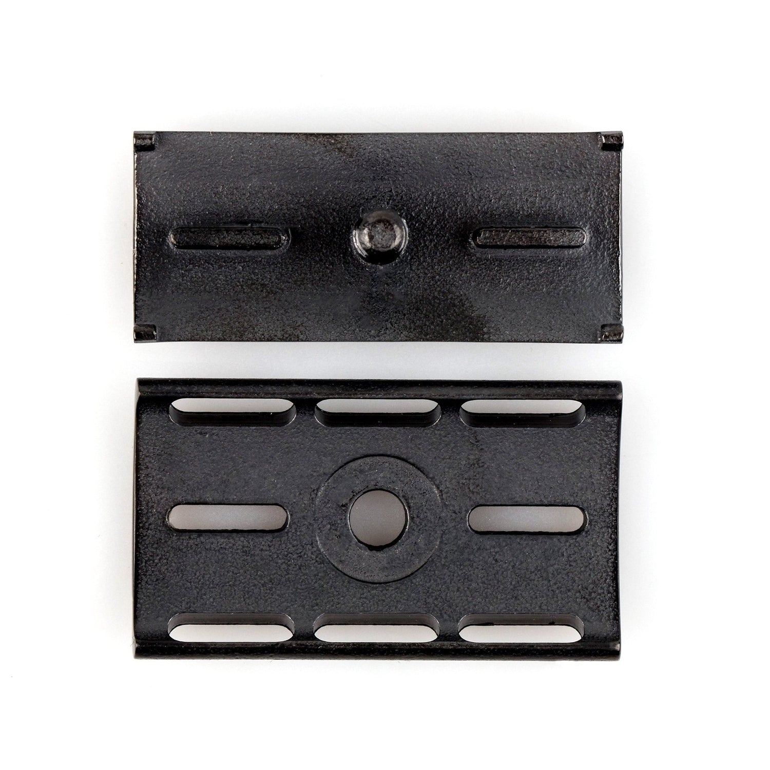 Fendrihan Stainless Steel Safety Razor with Black PVD Coated Head, Glossy Double Edge Safety Razor Head Fendrihan