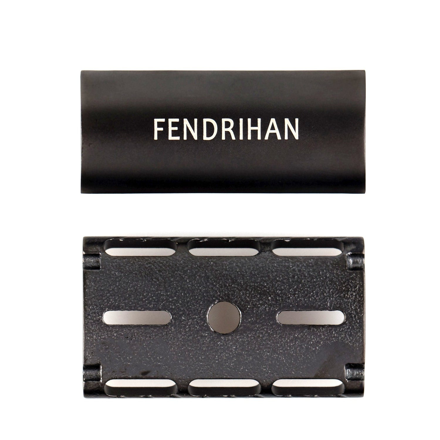 Fendrihan Stainless Steel Safety Razor with Black PVD Coated Head, Matte Fendrihan