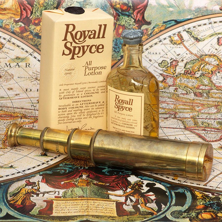 Royall Spyce All Purpose Lotion, 4 oz Natural Spray Aftershave Splash Royall Lyme Bermuda 
