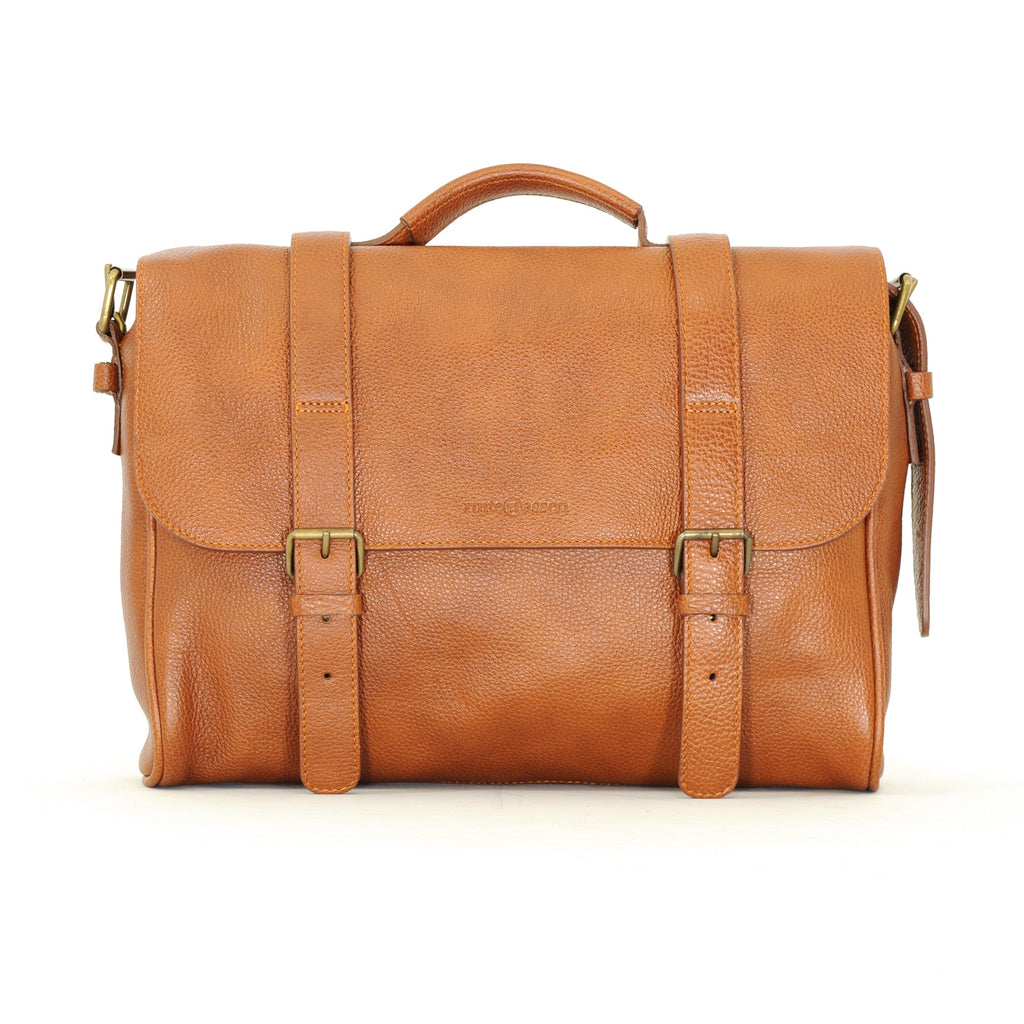 Ruitertassen Soft 4018 Leather Briefcase, Brown Leather Bag Ruitertassen 