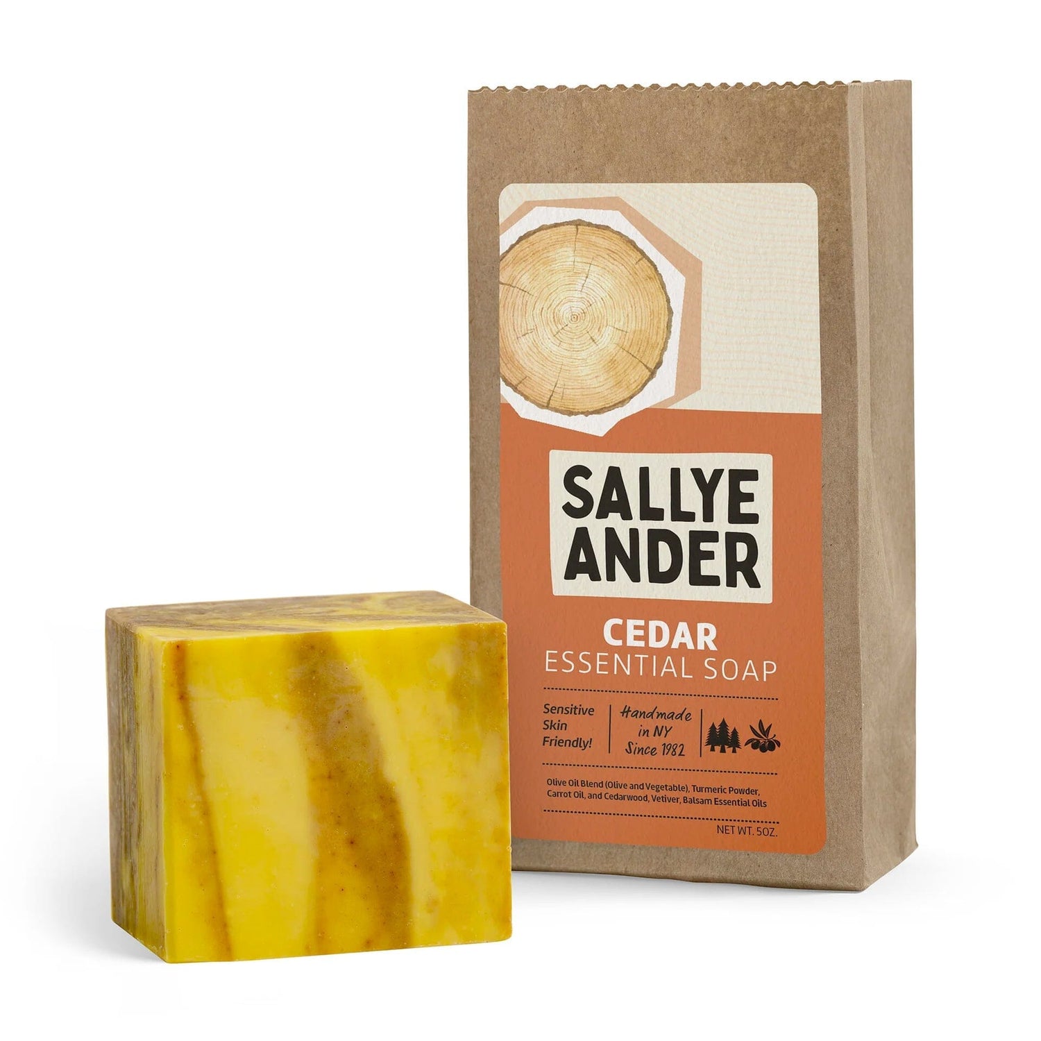 SallyeAnder Essential Soap Bar Body Soap SallyeAnder Cedar