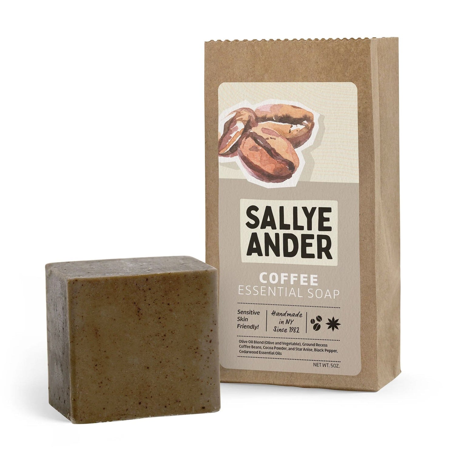 SallyeAnder Essential Soap Bar Body Soap SallyeAnder Coffee