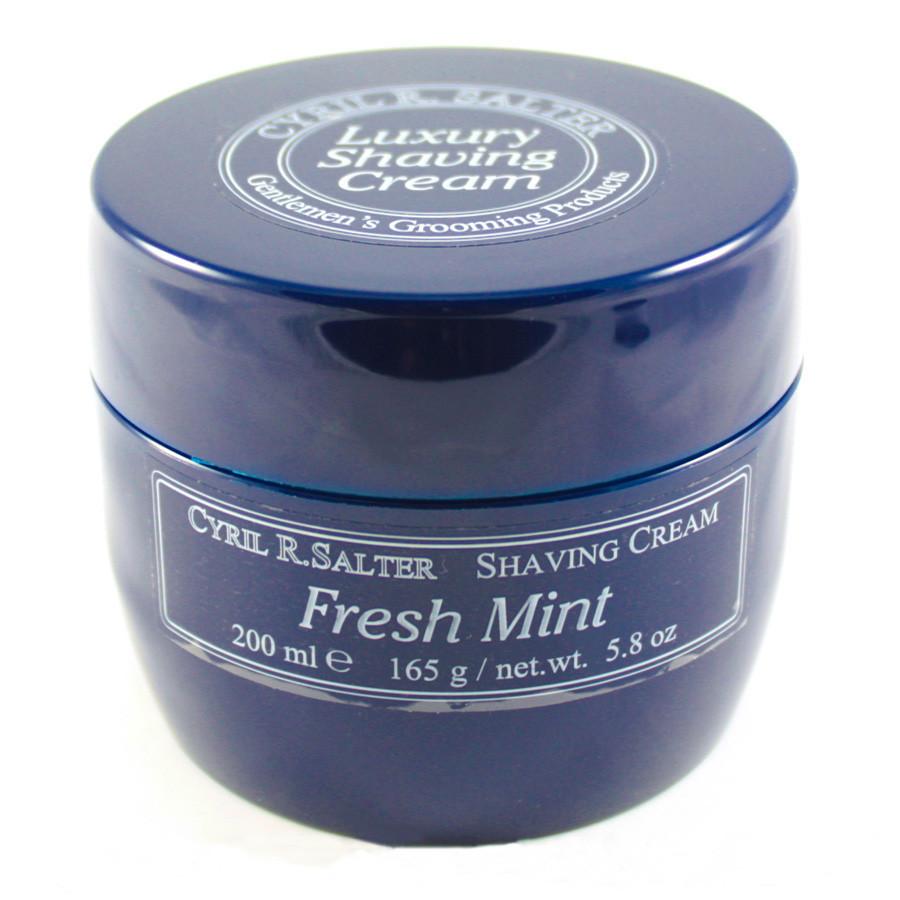 Cyril R Salter Fresh Mint Luxury Shaving Cream Shaving Cream Cyril R. Salter