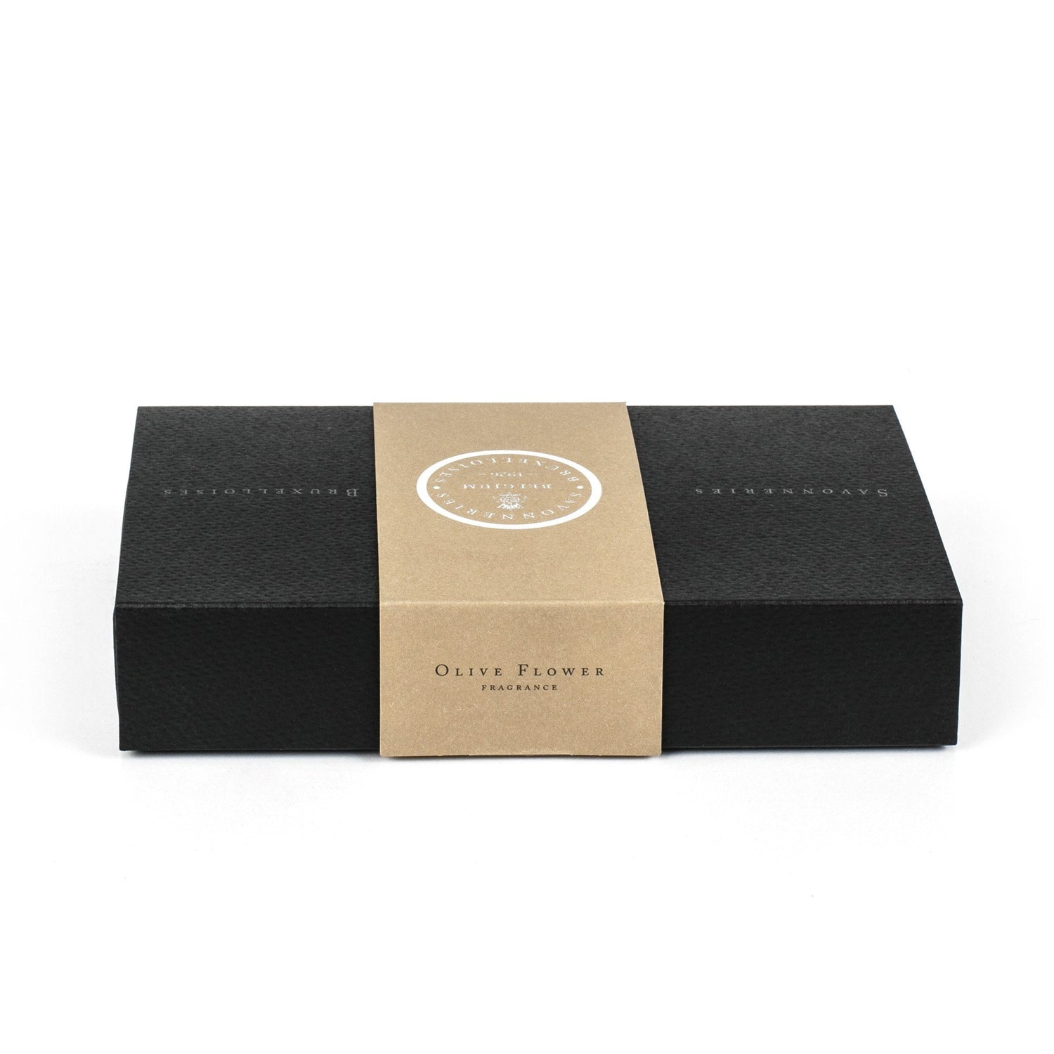 Savonneries Bruxelloises Exclusive Box, Olive Flower Body Soap Savonneries Bruxelloises