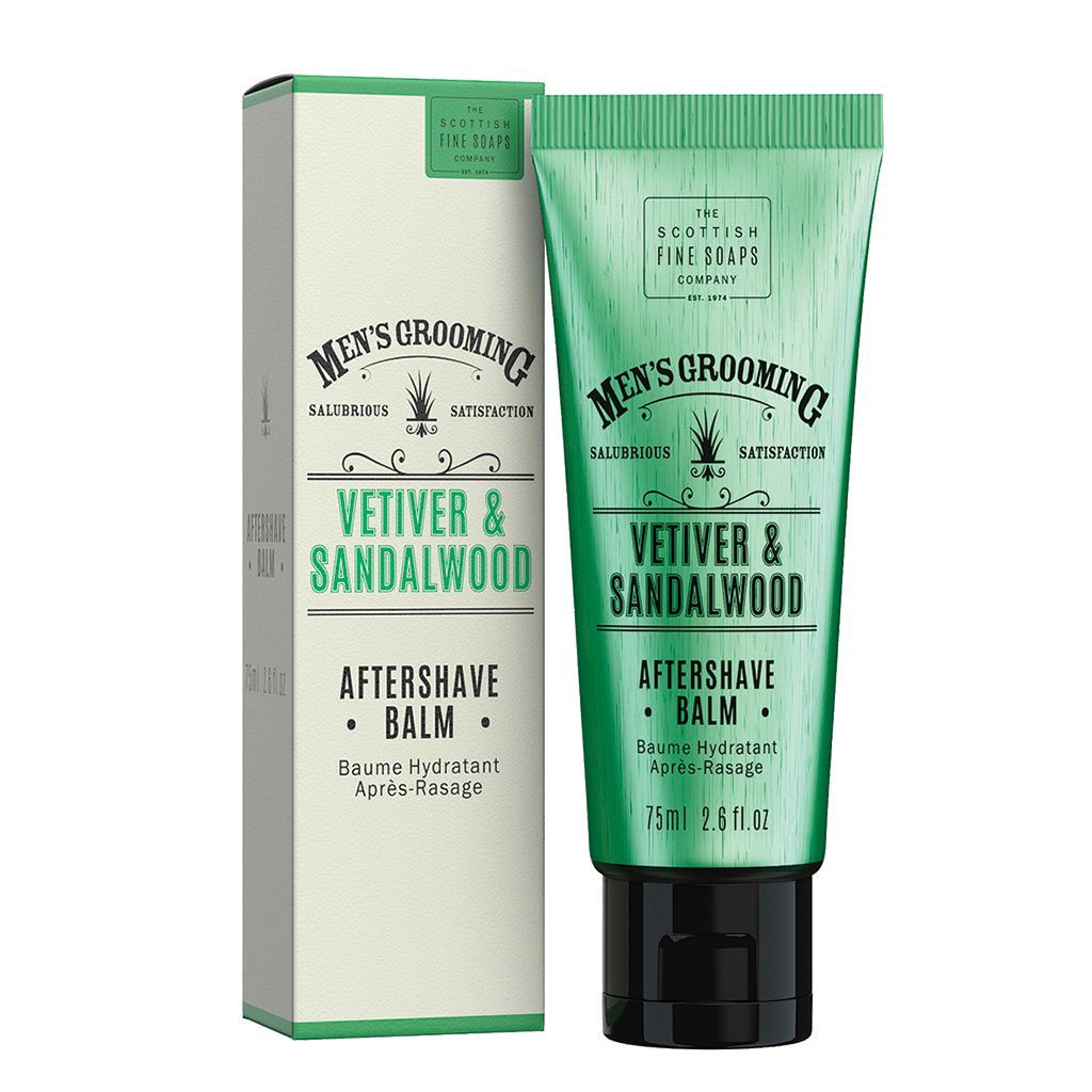 Scottish Fine Soaps Vetiver & Sandalwood Aftershave Balm Aftershave Balm Scottish Fine Soaps