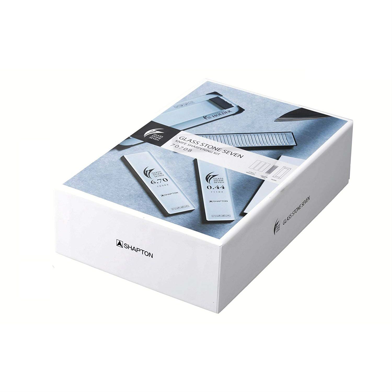 Shapton Glass Stone Seven Knife Sharpening Kit Sharpening Stone Shapton