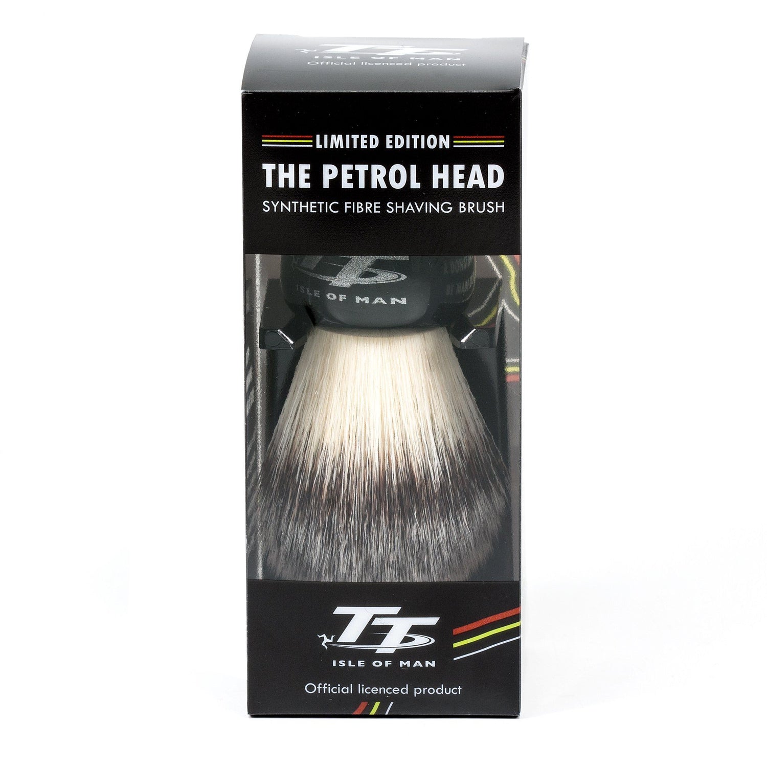 Simpsons Limited Edition Petrol Head Synthetic Shaving Brush with Stand Synthetic Bristles Shaving Brush Simpsons
