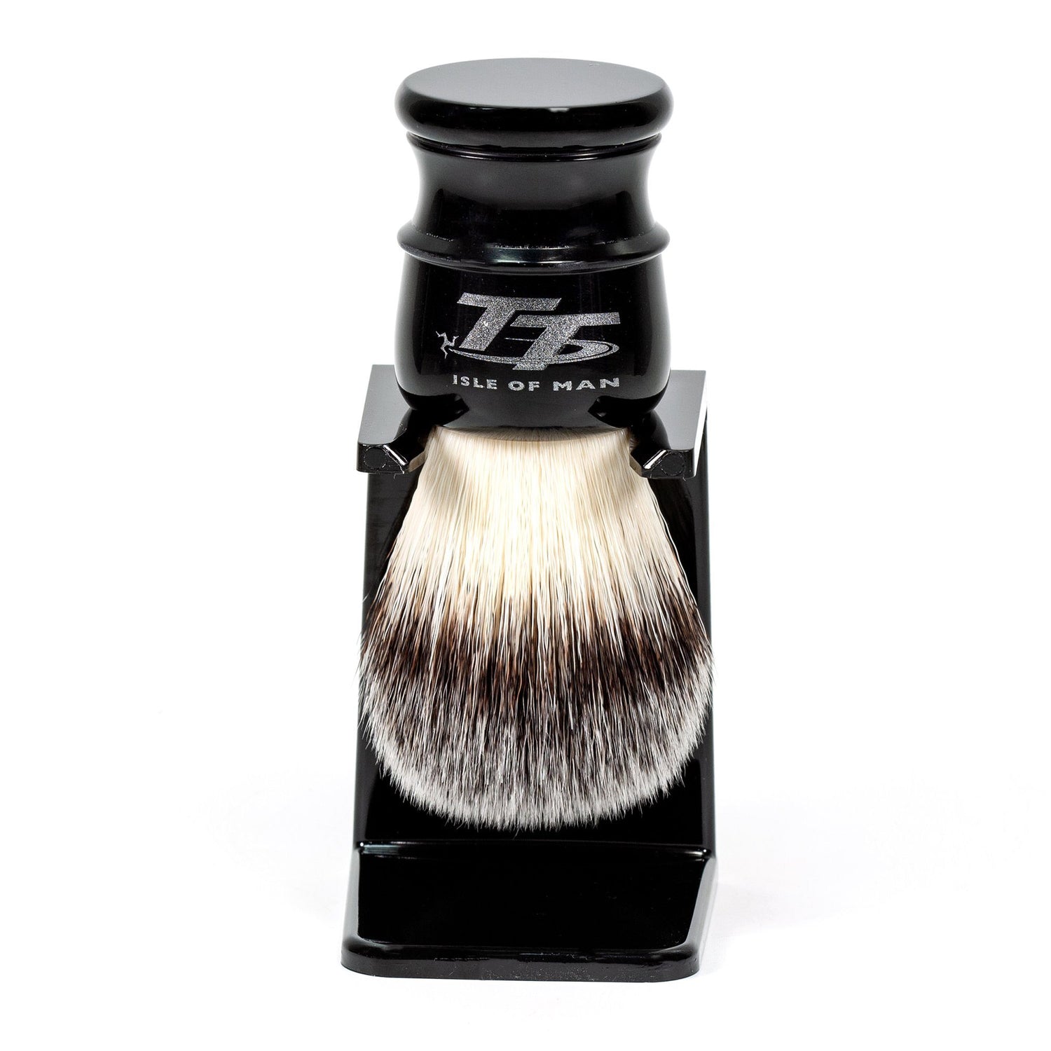 Simpsons Limited Edition Petrol Head Synthetic Shaving Brush with Stand Synthetic Bristles Shaving Brush Simpsons